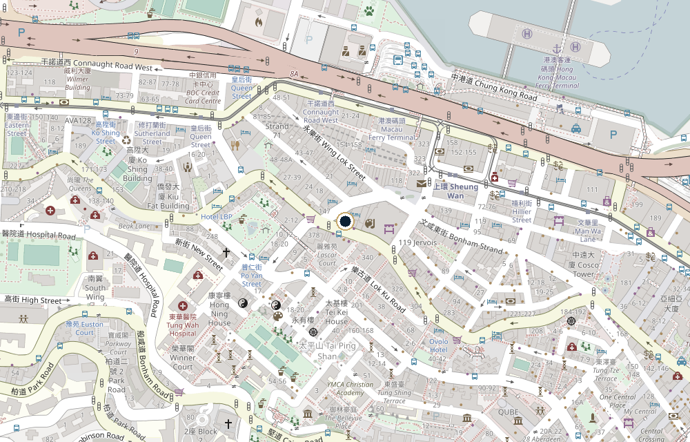 Suit 706A, 7/F., The L Plaza, Nos. 367-375 Queen's Road Central, Central, Hong Kong 位置地圖